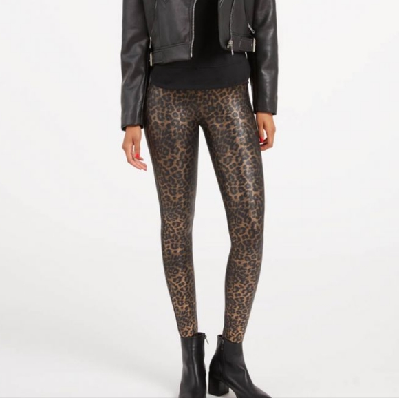 Spanx Faux Leopard Print Legging